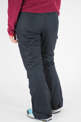 Womens Jack Wolfskin Snow Mountain 1106991 Black Warm Windproof Hiking Trousers